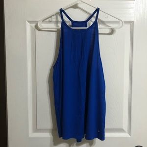 Old Navy Active Go-Dry Blue Racerback Tank - Size M